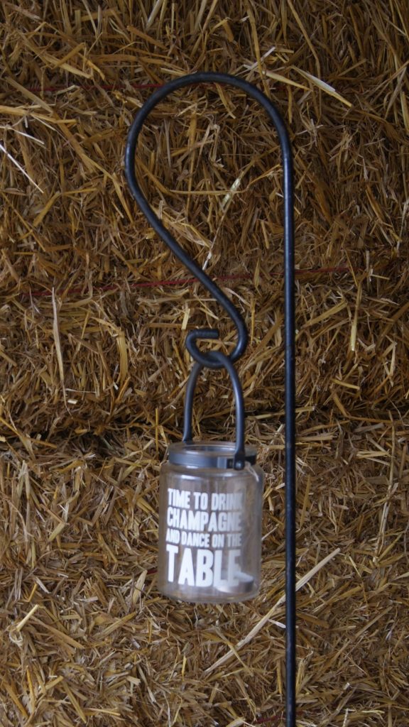 Shepherd's Crook lantern holder